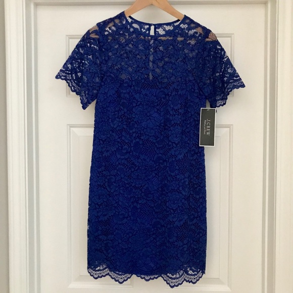 *NWT* J. Crew Collection Zinnia Lace Dress (00) - Picture 4 of 5